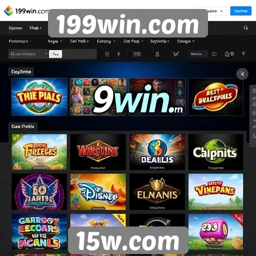 A variedade de jogos oferecidos pelo 199win